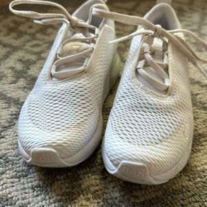 Little Girls Air Max all white